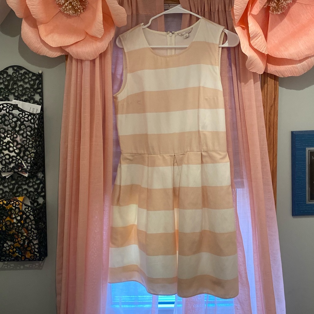 Women’s Gap Dress ivory/blush stripes